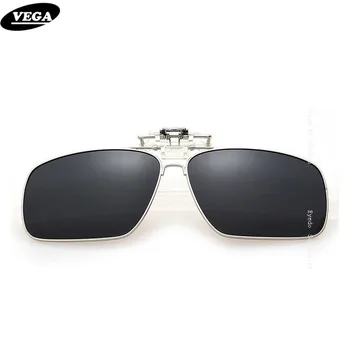 VEGA Polariseret Passer Over Briller Solbriller Med Max Clip-On Solbriller Flip Op Brillerne Wrap Over Brillerne HD Vision UV400 5-8