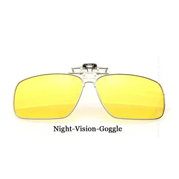 VEGA Polariseret Passer Over Briller Solbriller Med Max Clip-On Solbriller Flip Op Brillerne Wrap Over Brillerne HD Vision UV400 5-8