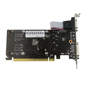Veineda display vga kort GT610 2GB DDR3 700/1000MHz for nVIDIA Geforce PC Spil