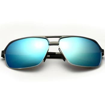 VEITHDIA Brand Designer UV400 Polariserede Solbriller Mænd Al-Mg-Brillerne Sol Briller Mandlige gafas oculos de sol masculino 6521