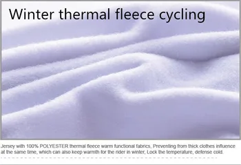 Vejen Vinter Fleece Termisk Cykel Trøje Med Lange Ærmer Cykel Tøj Tøj Ropa Ciclismo Cykel Trøjer Til Vinter