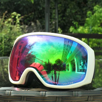 VEKTOR Mærke Ski Goggles Mænd Kvinder Anti-fog UV400 Ski Snowboard Goggles Sfæriske Stor Maske, Briller Snowboard Briller
