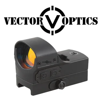 Vektor Optik Kompakt 1x22x33 Red Dot Sight Anvendelsesområde med Motion Sensor Funktion 20mm Weaver Base fit Night Vision Gratis Fragt