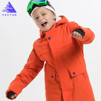 VEKTOR Vandtæt Børn Ski Jakker Vinter Varm Drenge Piger Jakker Udendørs Jakke, Sport, Sne, Ski Snowboard Tøj