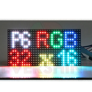 Velkommen til at ille en Prøve, 6mm P6 SMD RGB Fuld Farve LED-Panel Skærm Modul 32x16pixels 192x96mm vise Video,billeder,Tekst