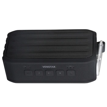 VENSTAR S203 Vandtæt Mini Bærbare Højttaler 7W Stereo Trådløse Bluetooth Højttaler med Ultra Bass HiFi-Lyd til Udendørs Sport