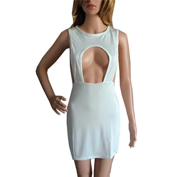 Vestidos Engros Nye Kvinder Kjole Mode Elgant Bandage Sexy Night Club Mini Kjoler Gratis Forsendelse Størrelse S M L XL