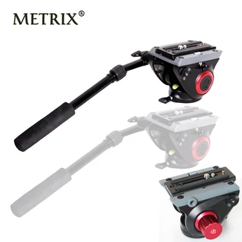 Video Kamera Dæmpning Væske Stativ Hoved Hydrauliske Hoved for Skyderen Monopod DSLR-Kamera optager Video MTX718 for Manfrotto 500AH