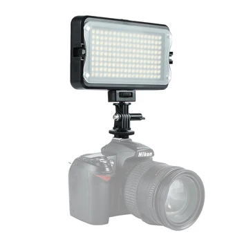 Viltrox 162 LED Video Fotografering Studio Lys LCD-Panel Bi-Color Dæmpes til Canon Nikon Sony DSLR-Kamera, DV-Camcorder