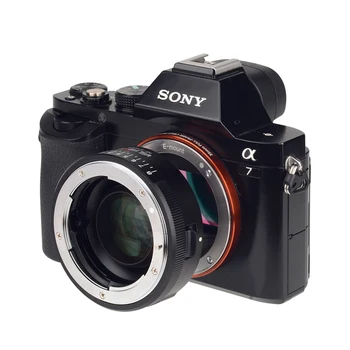 Viltrox Focal Reducer Hastighed Booster, Lens Adapter Turbo w/ Blænde Ring til Nikon F-Objektiv til Sony A7 A7R A7S A6300 A6000 NEX-7