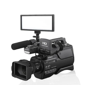 Viltrox L132T LCD-Display Bi-Color & Dæmpbar Slank DSLR Video, LED-Lys + Batteri + Oplader til Canon Nikon Kamera, DV-Camcorder