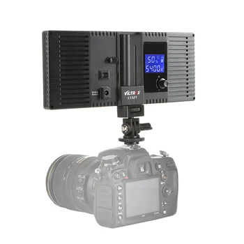 Viltrox L132T LED Video Light Ultra Tynd LCD-Display Bi-Color & Dæmpbar DSLR Studio Lys, Lygte Panel til Kamera, DV-Camcorder