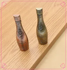 Vin flaske form kabinet håndtag 103mm Køkken Møbler håndtag antikke skuffe håndtag