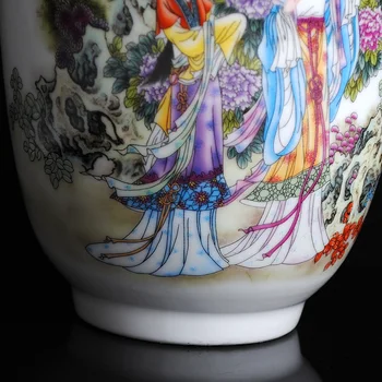 Vintage Keramik Vase Hjem Dekoration Antikke Skønhed Porcelæn Vase Blomst Dekoration, Pynt Håndværk Boligtekstiler