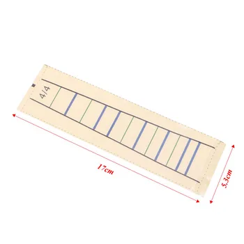 Violinens Gribebræt Mærkat Tape Rode Fingerboard Diagram Finger Markør For 4/4 1PC