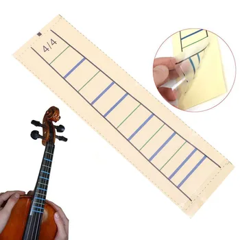 Violinens Gribebræt Mærkat Tape Rode Fingerboard Diagram Finger Markør For 4/4 1PC
