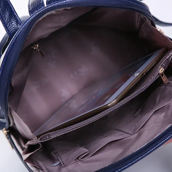 Vogue Stjernede 2018 rygsække kvinder rygsæk skoletasker studerende rygsæk damer kvinders rejsetasker i læder pakke YA80-173