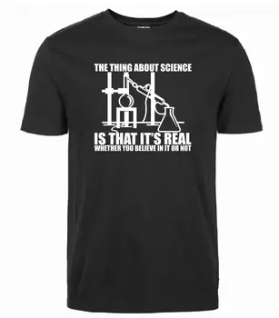 Voksen Big Bang-Teorien Mænd Videnskab Shirts Mener, Kemi 2017 Sommer mode Afslappet i Loose Fit T-Shirt i Bomuld Top Tees