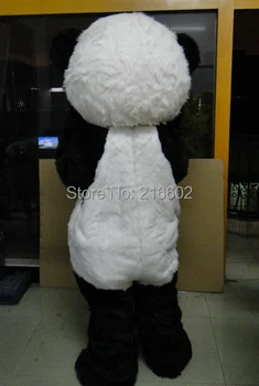 Voksen størrelse Nye version Kinesiske Giant Panda Maskot kostume lyst til cosplay kostumer til Halloween party event