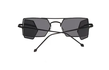 VWKTUUN Vintage Solbriller Mænd Luksus Brand Designer Square solbriller Til Kvinder Fire Linse Briller Herre Solbrille Retro Oculos