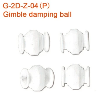 Walkera G-2D Hvid Version FPV Plast Gimbal Dele Gimble Dæmpning Bolden G-2D-Z-04(P) Originale Tilbehør