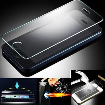 Wang cang li 5pcs hærdet glas til iPhone 5 6s 5S 6 7 plus 4 4S skærm protektor krop glas for iPhone 5s