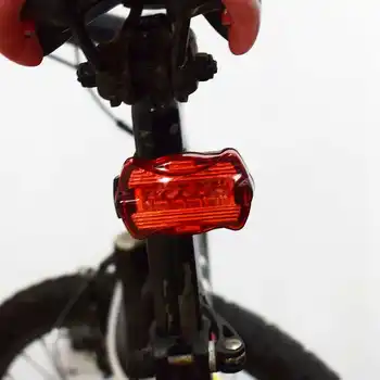 WasaFire Ultra-lys LED cykel lys 5 LED Bageste Dagtimerne Kører Cykel Baglygte Rød Sports Cykel Tilbage baglygten Parkering Cykling