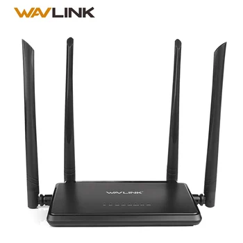 Wavlink N300 300 Mbps Wireless Smart Wifi Router Repeater Access Point Med 4 Eksterne Antenner WPS-Knappen IP QoS Hastighed 2 Fast