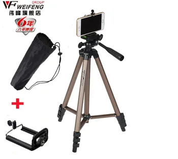 Weifeng WT3130 Hot Salg Kamera Telefon Holder Stativ Beslag holderen Monopod Styling Tilbehør Til Mobiltelefon-Kamera