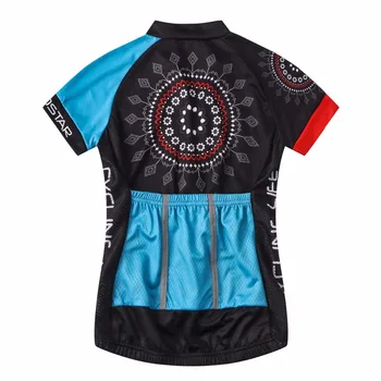 Weimostar Trøje til Kvinder Cykel Trøjer Ropa Maillot Ciclismo Cykel Tøj Racing Kort Ærme Toppe Shirt Sort