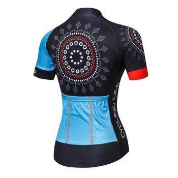 Weimostar Trøje til Kvinder Cykel Trøjer Ropa Maillot Ciclismo Cykel Tøj Racing Kort Ærme Toppe Shirt Sort