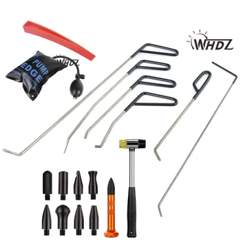 WHDZ PDR værktøj PDR Stænger Kroge Bil Koben auto krop Dent reparation værktøjer vælte Værktøjer Tryk på Ned Pen Hammer vælte