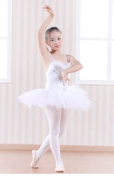 White Swan Lake Pandekage Klassisk Professionel Ballet Tutu Dancewear Piger Danse Kostume Ydeevne Ballet Dress For Børn