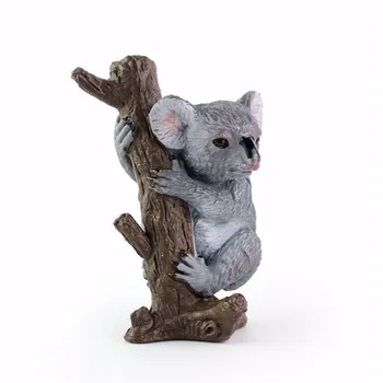 Wiben Hot legetøj Koala Bjørn Solid PVC af Høj Kvalitet, Simulering Dyr Model Action & Toy Tal Lærerigt for Drengene Gave