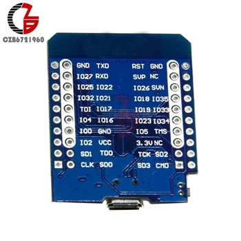 WIFI + Bluetooth CP2104 WEMOS D1 MINI TTGO ESP-WROOM-32 ESP32 ESP-32S ESP8266 Development Board Modul Micro USB Til Arduino