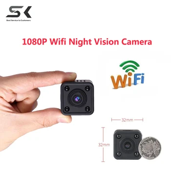 Wifi IP-Mini Camera Wireless 1080P HD-Infrarød Micro IR Night Vision Krop Kamera Magnetiske Motion Detection Mini DV