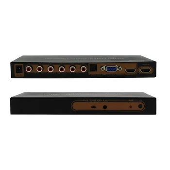 Wiistar HDMI Digital Lyd Dekoder HDMI til HDMI / VGA / SPDIF / 5.1 Surround Sound Converter Adapter Gratis Fragt