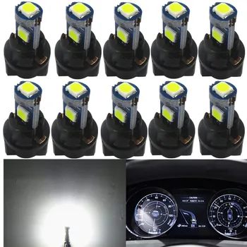 WLJH 10x T5 LED Kile Pærer Canbus 74 73 Auto Bil LED Måle Cluster Dashboard-Lampe på instrumentpanelet Indikatorer For Honda