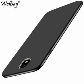Wolfsay For at Dække Samsung Galaxy J3 2017 Tilfælde Ultra Tynd PC Rustning Hårdt Tilbage Phone Case For Samsung Galaxy J3 2017 J330F