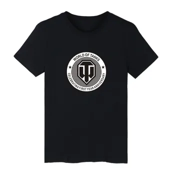 World of Tanks Trendy Mænd Sommer T-Shirts, Cool og en Bomulds T-shirt til Drenge Brand kortærmet TShirt i Krig Tees og Toppe for Par