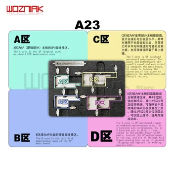 Wozniak wl universal Armatur Høj temperatur telefon IC Chip bundkort Jig Bord Vedligeholdelse Reparation Skimmelsvamp Værktøj til iphone