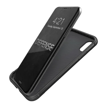 X-Doria Forsvar Lux-Case til iPhone X Coque, Military Grade Drop Testet, Aluminium Telefon Beskyttende etui til iPhone X Cover
