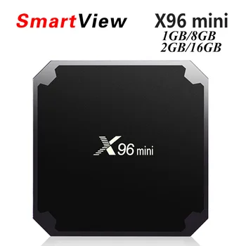 X96 mini Smart TV BOKS Android 7.1.2 OS TV-Boksen 1GB/8 GB, 2 GB/16 GB Amlogic S905W Quad Core H. 265 4K-2.4 GHz WiFi Set-Top-Boks X96mini