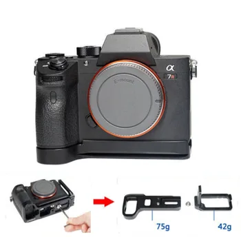 XBERSTAR L Plade Beslag Kamera Hånd Greb Kamera Holder Til SONY A7M3/A9/A7R3 Stå
