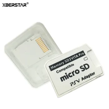 XBERSTAR Version 5.0 SD2Vita Til ps vita-kort PSVita Spil Kort, Micro SD Adapter For PS Vita 1000/2000 3.60 System 256GB