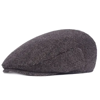 XdanqinX 2018 Nye Stil Voksne Mænds Vinter Hat Fashion Simpel Varm Baretter Mandlige Knogle Mærke Tungen Cap Far Caps Trucker Hat