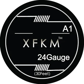 XFKM 10m/30feet A1 wire modstandstråd vaporizer 20 22 24 26 28 30 32 Ga Varme Ledninger DIY RDA Forstøver vape e-cigaret