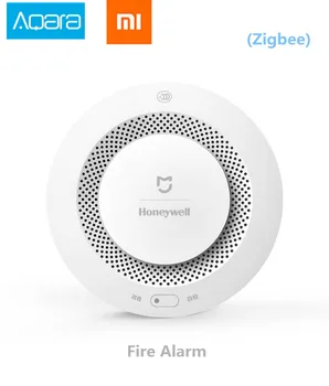 Xiaomi Mijia Honeywell Brand Alarm Detektor, Aqara Zigbee Fjernbetjening Akustisk Og Visuel Alarm Anmeldelse Arbejde med Mihome APP