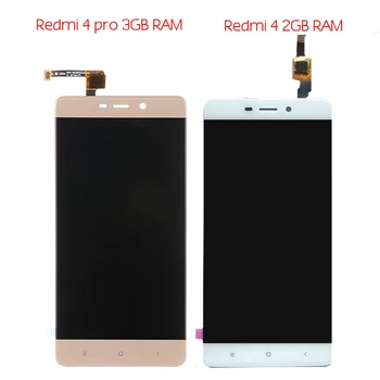 Xiaomi Redmi 4 Pro LCD display + Touch Screen Digitizer Sensor Montering Erstatning for Redmi 4 Redmi4 / Prime 5.0 tommer