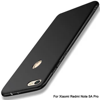 Xiaomi Redmi Bemærk 5A Tilfælde Luksus Mat Blød Silikone Cover Til Xiomi Xiaomi Redmi Bemærk 5A Pro Beskyttelse Telefonen Tilfælde bagcoveret